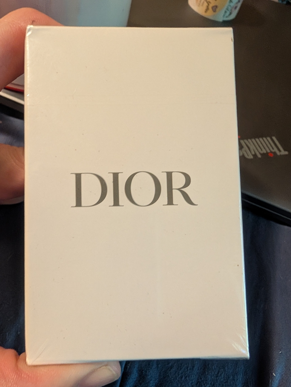 Dior White Card Game Deck Branded Playing Cards NIB NEW IN BOX NIP